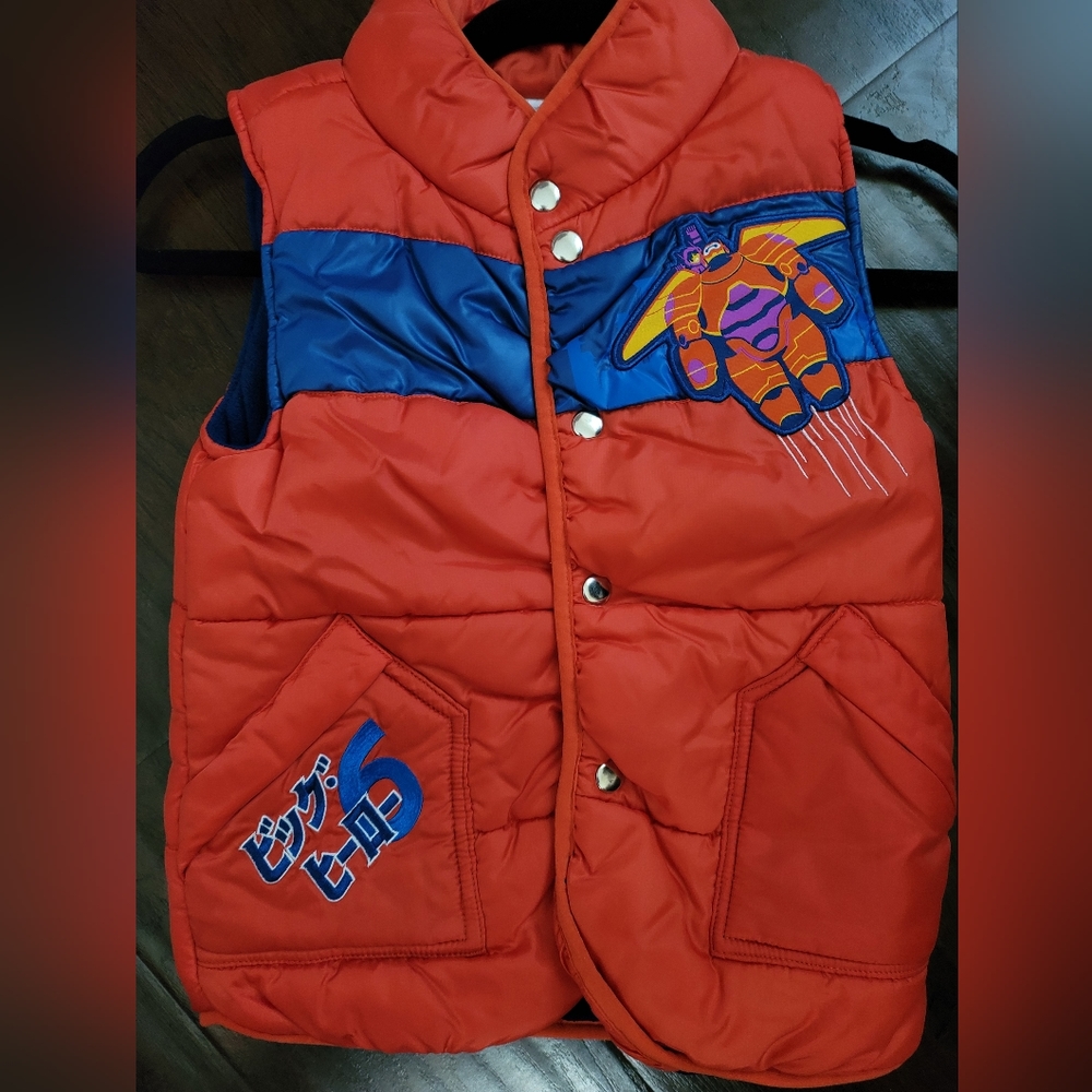 Big Hero 6 puffer vest
